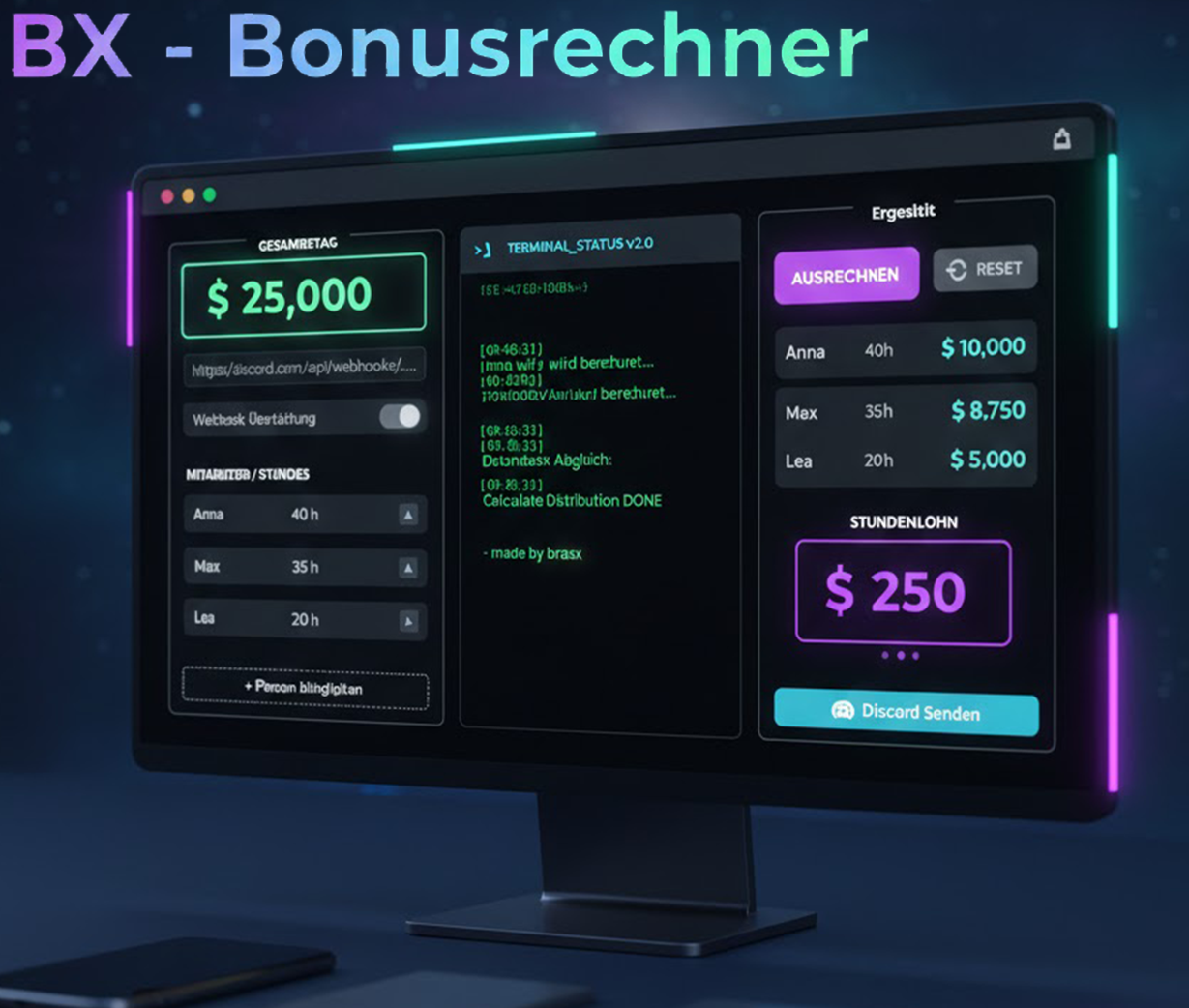 Bonusrechner Vorschau